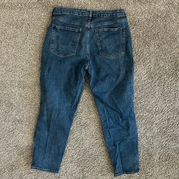Old Navy High Waisted OG Straight Utility Jeans - Picture 2 of 6